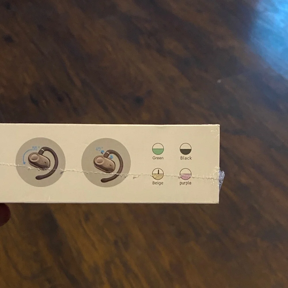 Wireless Earphones with Charging Case - Black